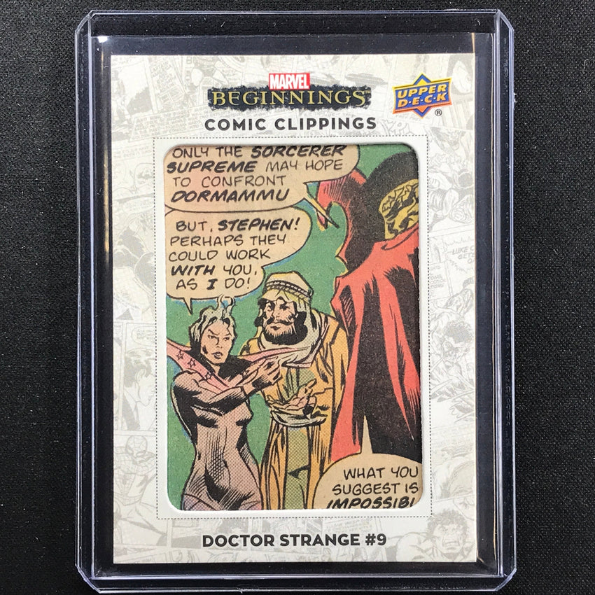2022 Marvel Beginnings Vol. 2 Series 1 Doctor Strange No 9 Comic Clippings 16/35-Cherry Collectables