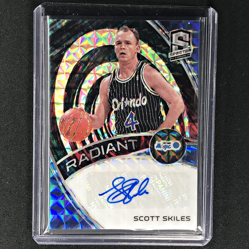 2019-20 Spectra SCOTT SKILES Radiant Interstellar Auto 23/49-Cherry Collectables