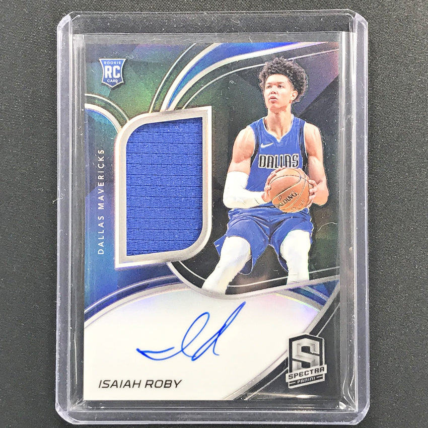 2019-20 Spectra ISAIAH ROBY Rookie Patch Auto Silver 60/149-Cherry Collectables