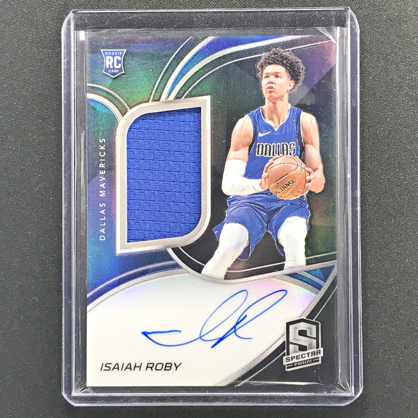 2019-20 Spectra ISAIAH ROBY Rookie Patch Auto Silver 105/149-Cherry Collectables