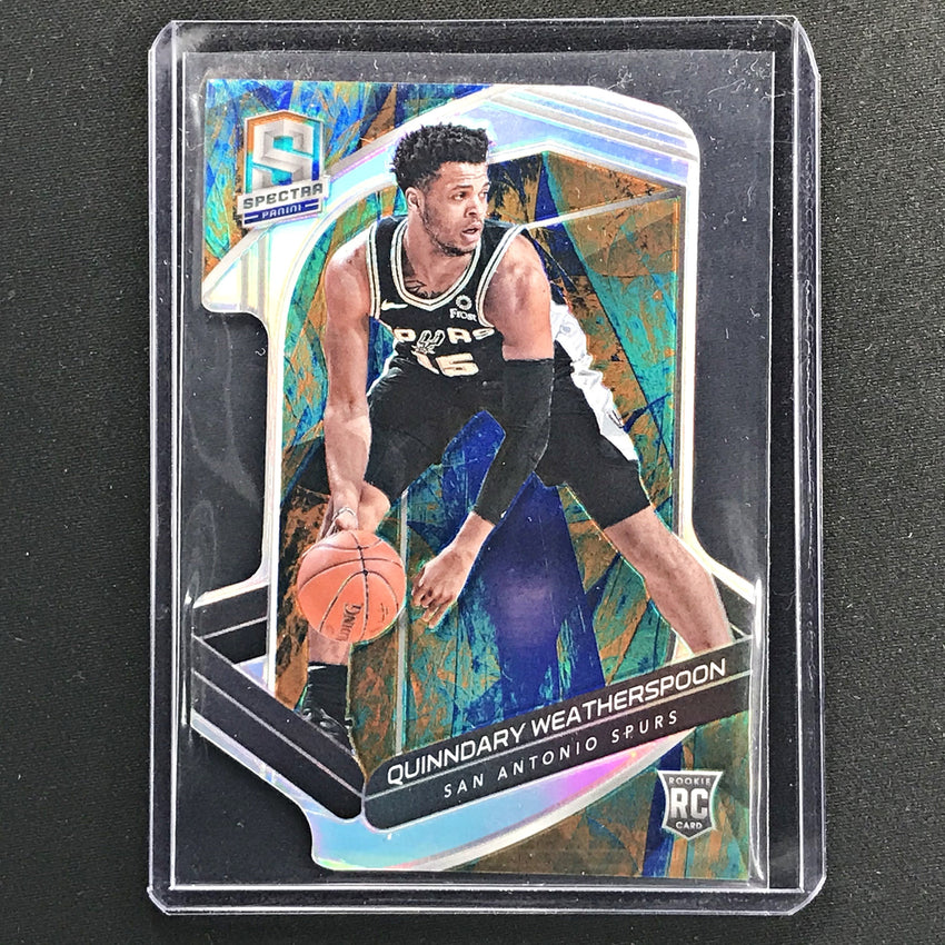 2019-20 Spectra QUINNDARY WEATHERSPOON Die Cut Universal Rookie 3/8-Cherry Collectables