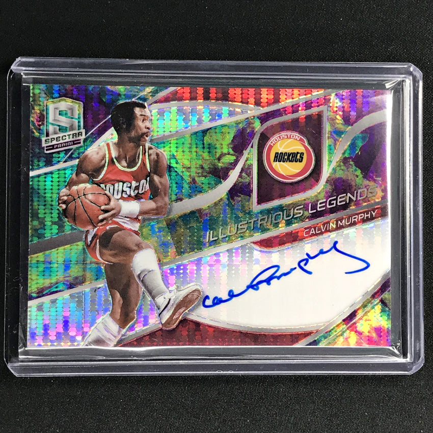 2019-20 Spectra CALVIN MURPHY Illustrious Legends Celestial Auto 44/75-Cherry Collectables