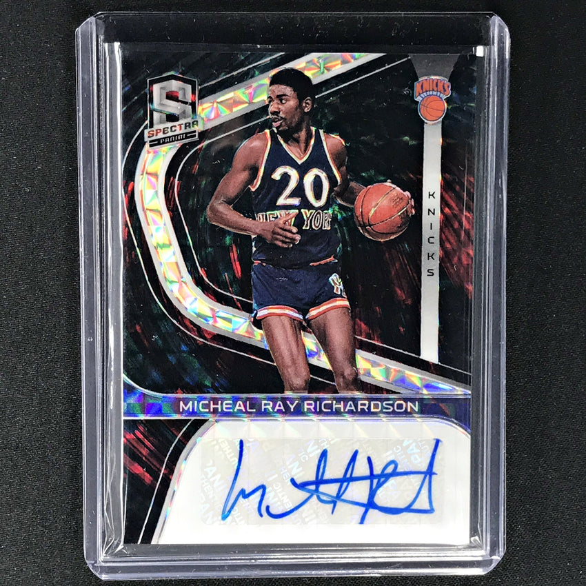 2019-20 Spectra MICHAEL RAY RICHARDSON Signatures Intersellar Auto 34/49-Cherry Collectables