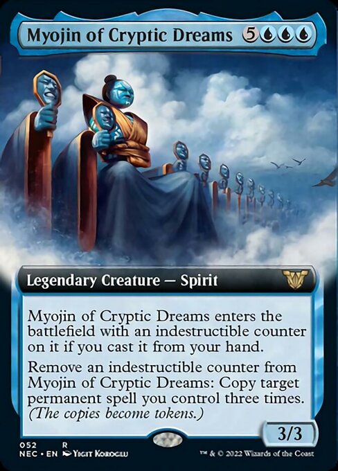 Myojin of Cryptic Dreams 52 - Kamigawa Neon Dynasty Commander