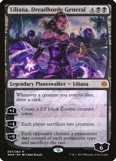 Liliana Dreadhorde General 097/264 - War Of The Spark