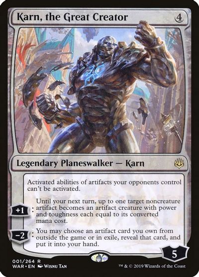 Karn, the Great Creator 001/264 - War of the Spark
