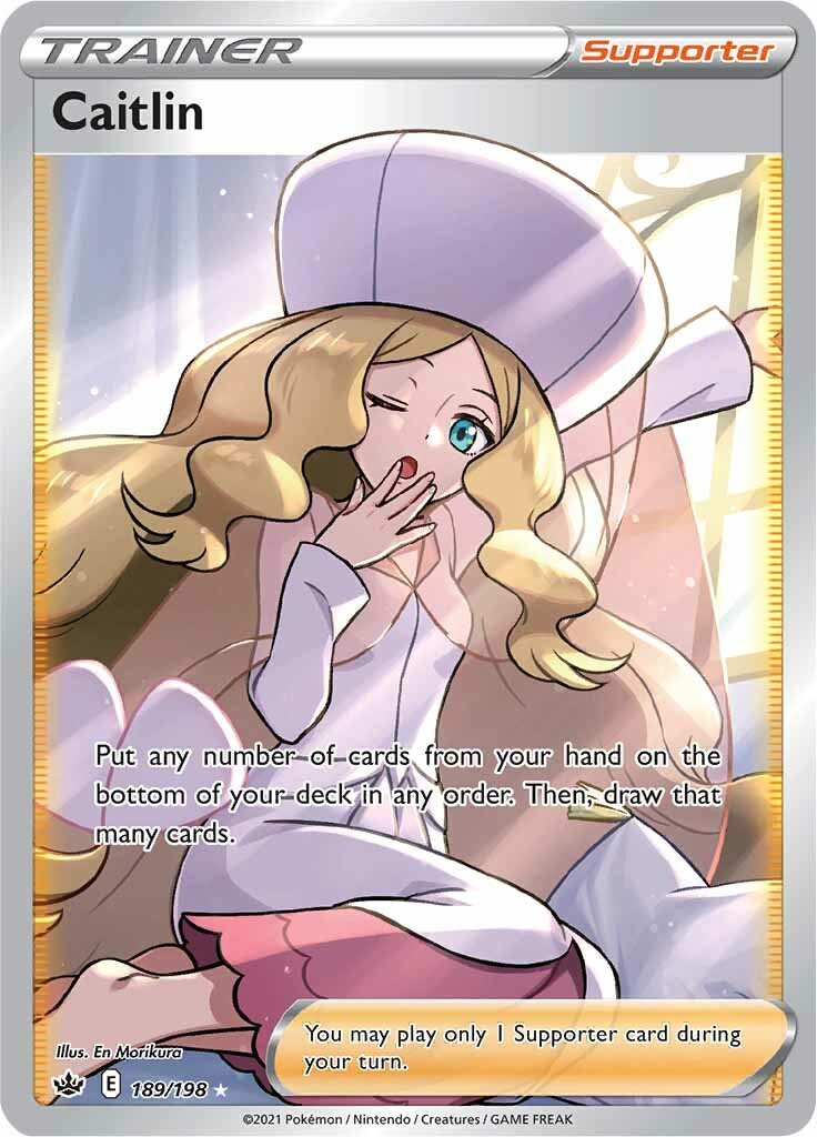 Caitlin - 189/198 - Full Art Ultra Rare Chilling Reign