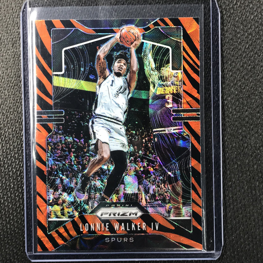 2019-20 Prizm LONNIE WALKER IV Tiger Prizm SSP #139-Cherry Collectables