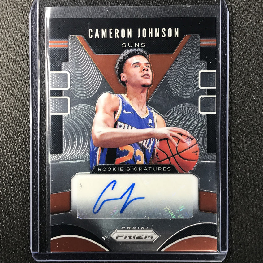 2019-20 Prizm CAMERON JOHNSON Prizm Rookie Auto #CJN #4-Cherry Collectables