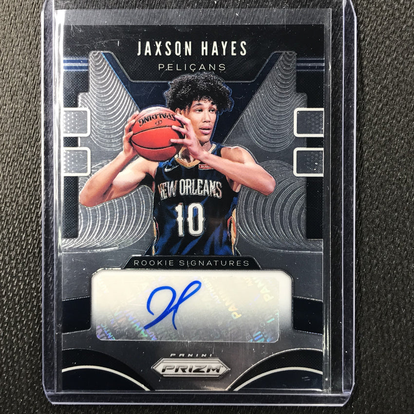 2019-20 Prizm JAXSON HAYES Prizm Rookie Auto #JXH #4-Cherry Collectables