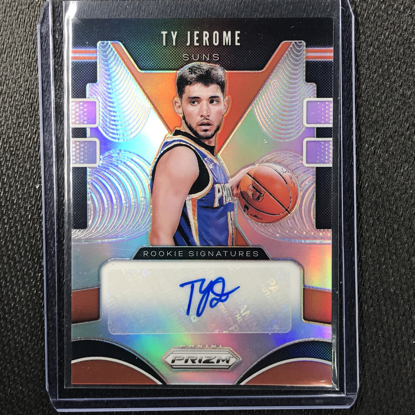 2019-20 Prizm TY JEROME Silver Prizm Rookie Auto #TJR #4-Cherry Collectables