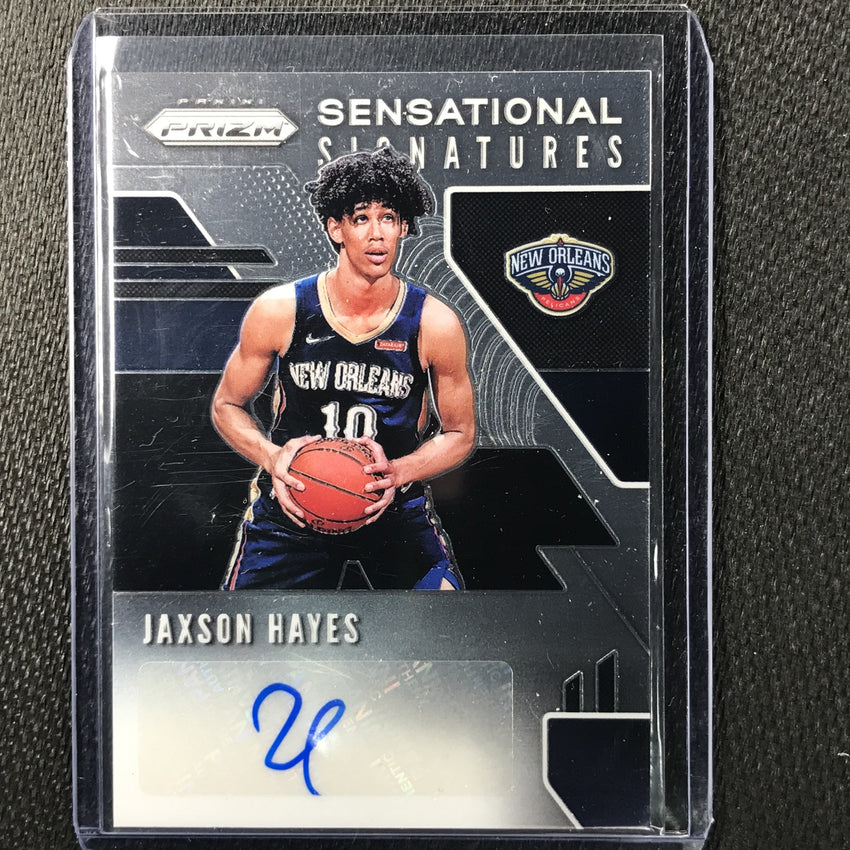 2019-20 Prizm JAXSON HAYES Sensational Signatures Auto #4-Cherry Collectables