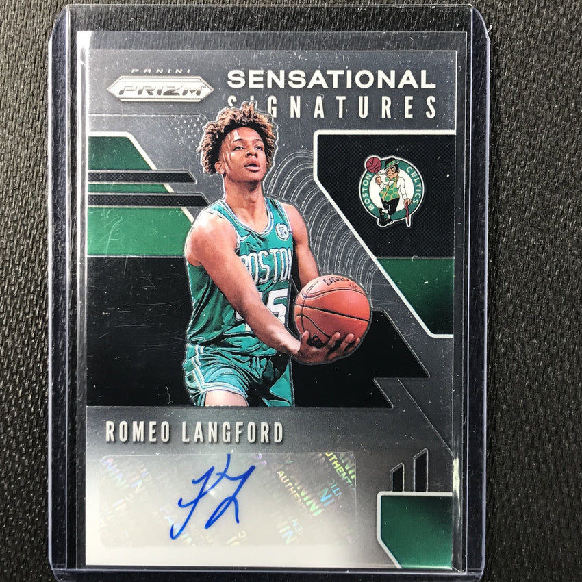 2019-20 Prizm ROMEO LANGFORD Sensational Signatures Auto #6-Cherry Collectables