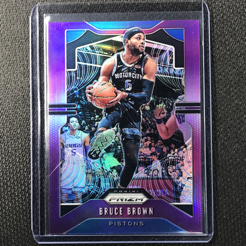 2019-20 Prizm BRUCE BROWN Purple Prizm /75 #97-Cherry Collectables