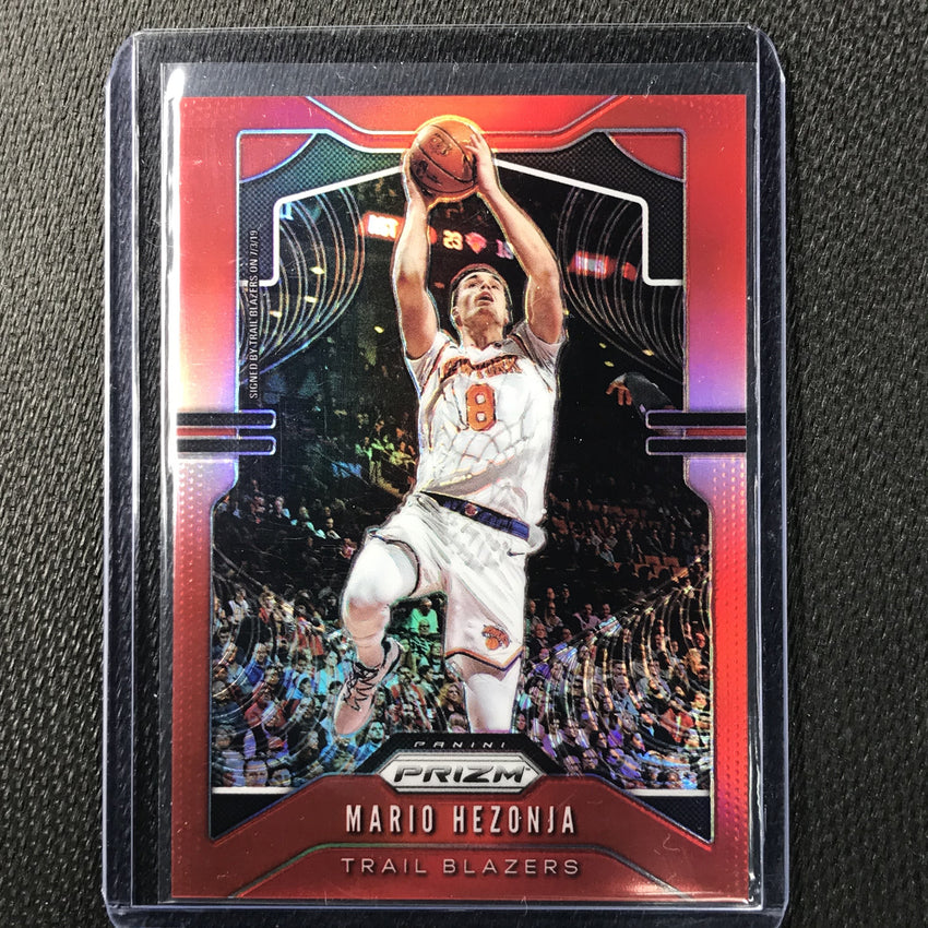 2019-20 Prizm MARIO HEZONJA Red Prizm /299 #219-Cherry Collectables