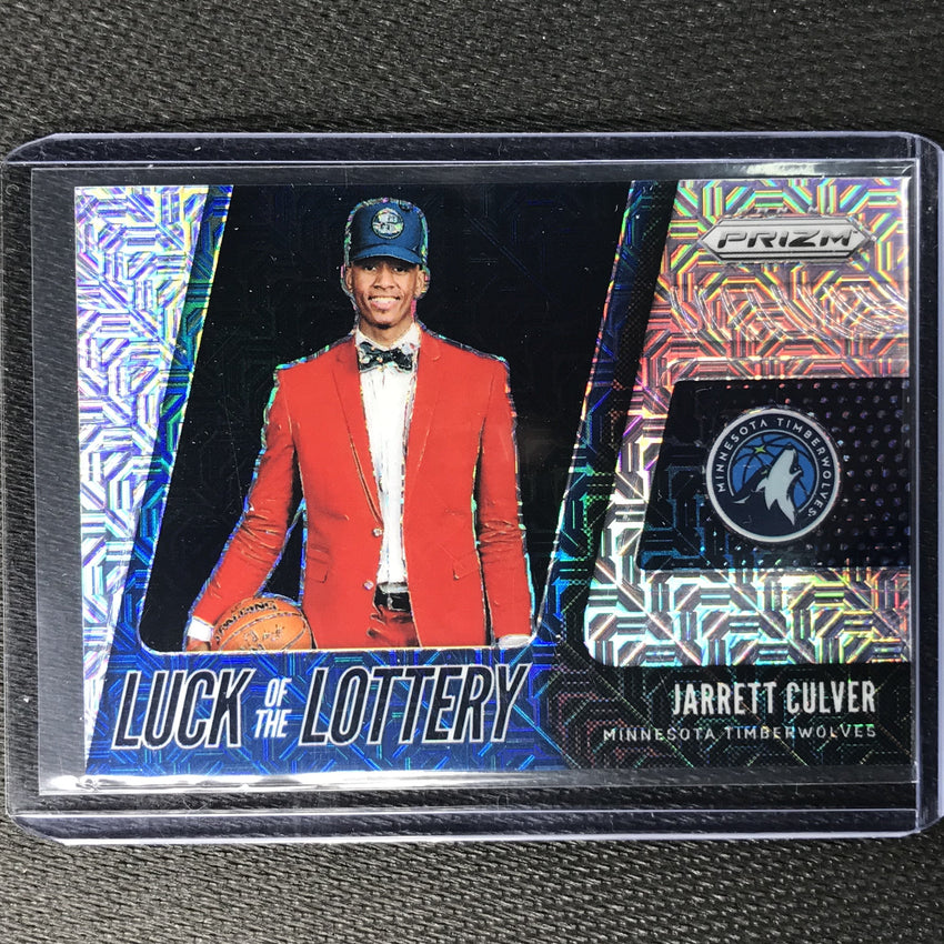 2019-20 Prizm JARRETT CULVER Luck Of The Lottery Mojo Prizm 19/25-Cherry Collectables