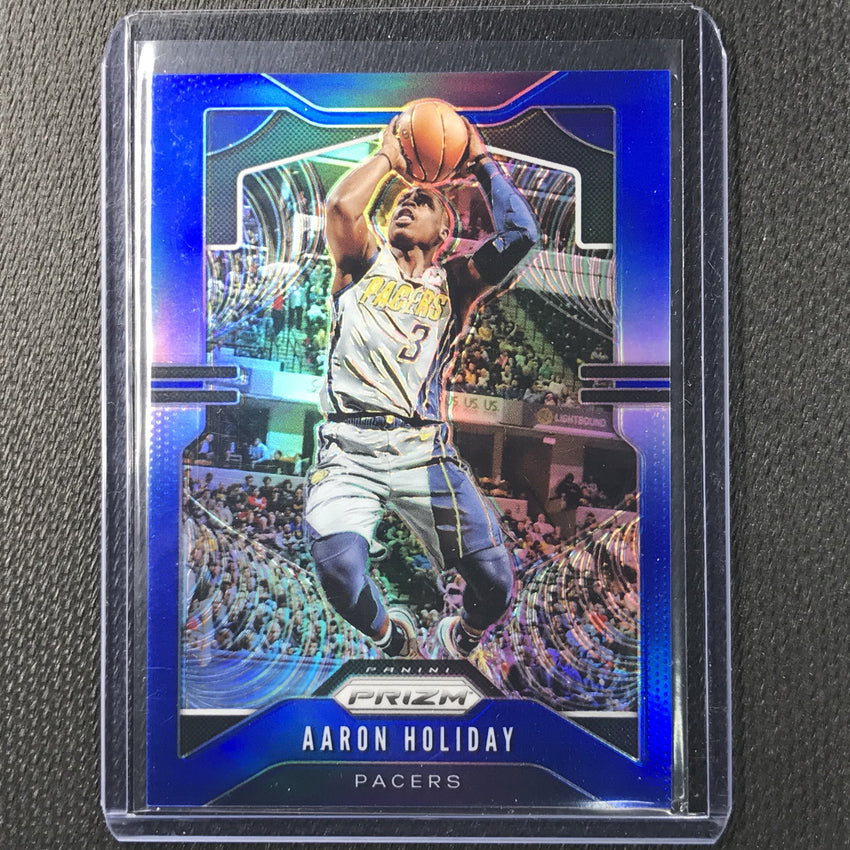 2019-20 Prizm AARON HOLIDAY Blue Prizm /199 #115-Cherry Collectables