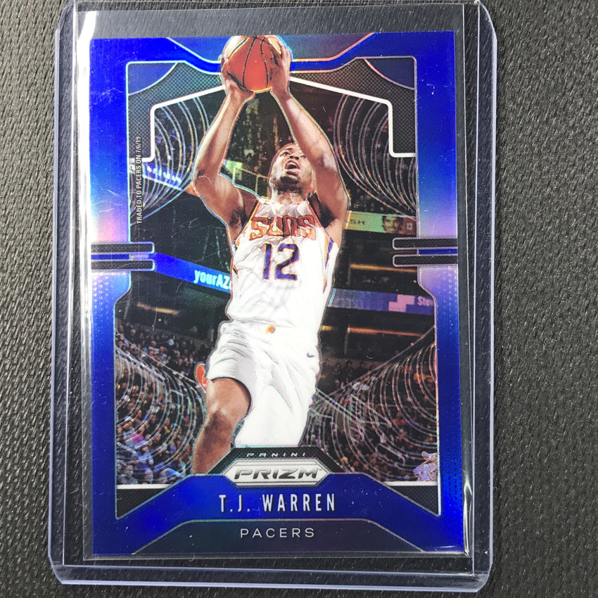 2019-20 Prizm T.J. WARREN Blue Prizm /199 #228-Cherry Collectables