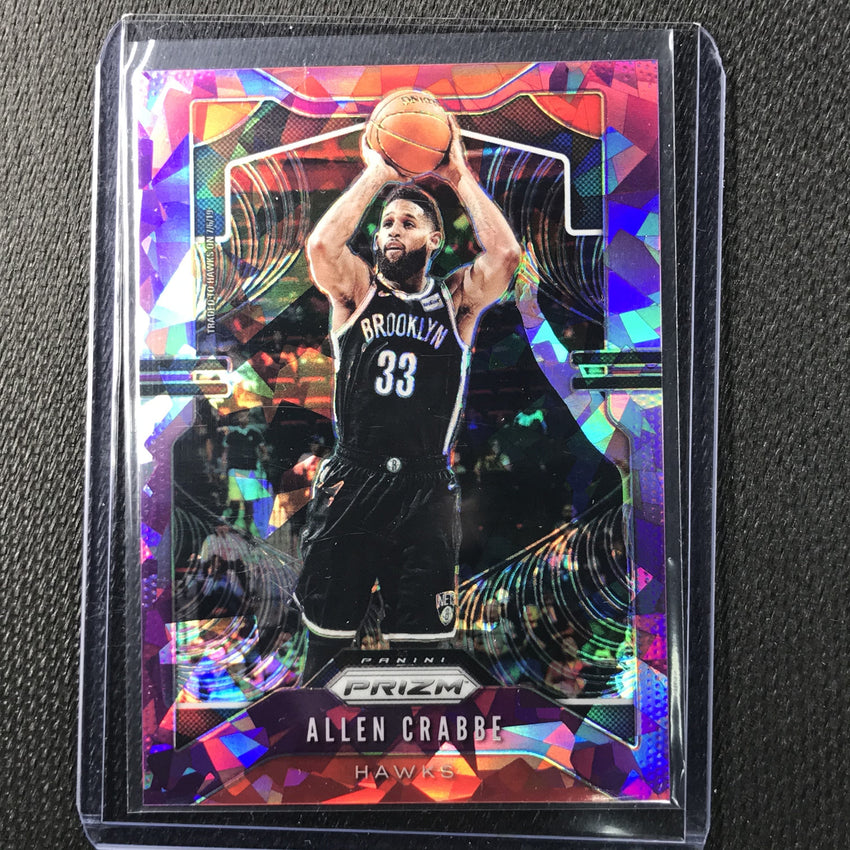2019-20 Prizm ALLEN CRABBE Purple Ice Prizm /149 #200-Cherry Collectables