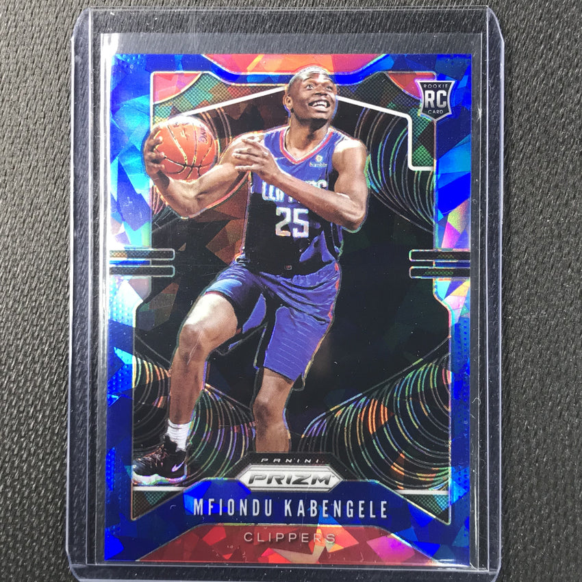 2019-20 Prizm MFIONDU KABENGELE Blue Ice Prizm Rookie /99 #271-Cherry Collectables