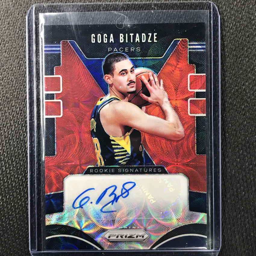 2019-20 Prizm Choice GOGA BITADZE Rookie Signatures Red Auto #4-Cherry Collectables