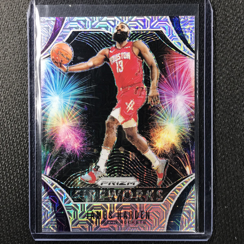 2019-20 Prizm JAMES HARDEN Fireworks Mojo Prizm 14/25-Cherry Collectables