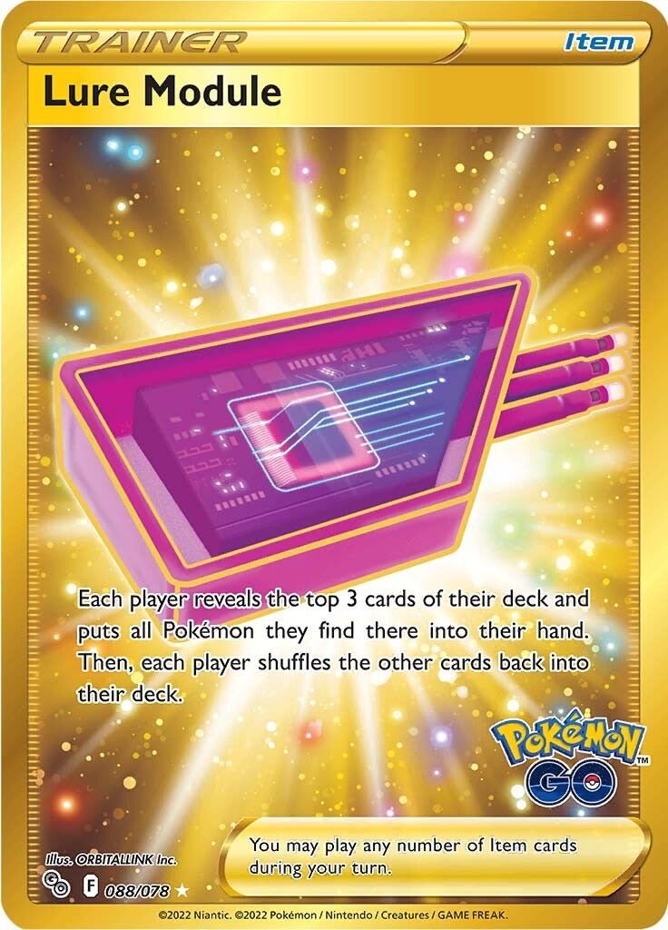 Lure Module - 088/078 - Secret Rare Pokemon Go