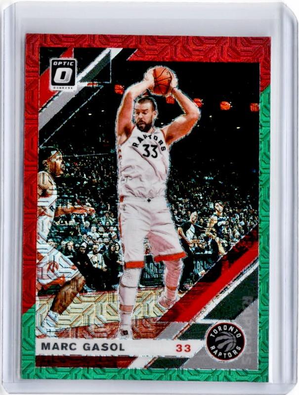 2019-20 Optic MARC GASOL Choice Red Green Prizm #39-Cherry Collectables