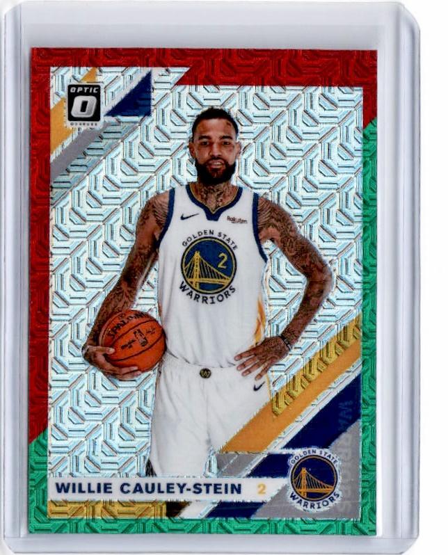 2019-20 Optic WILLIE CAULEY-STEIN Choice Red Green Prizm #48-Cherry Collectables