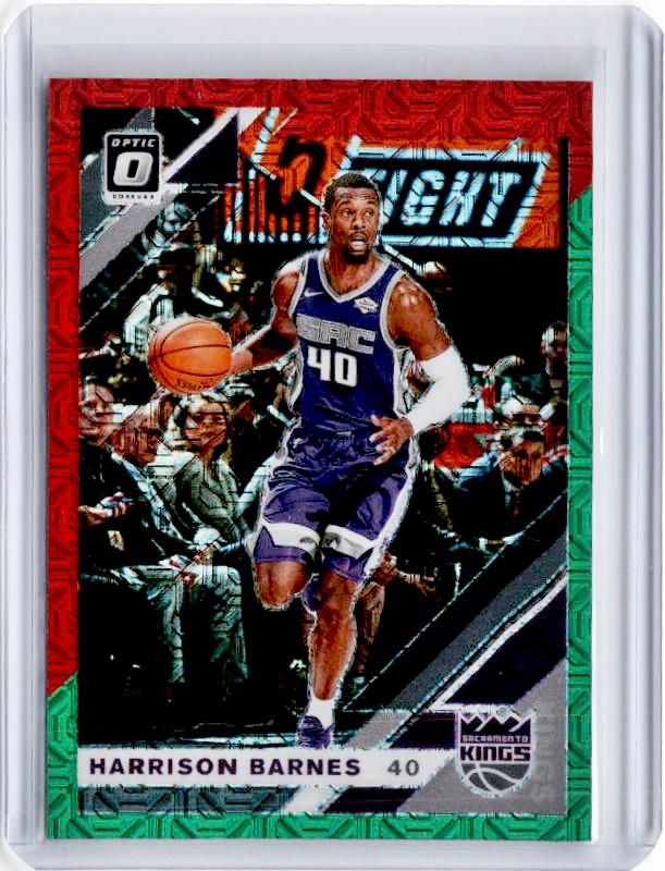 2019-20 Optic HARRISON BARNES Choice Red Green Prizm #77-Cherry Collectables