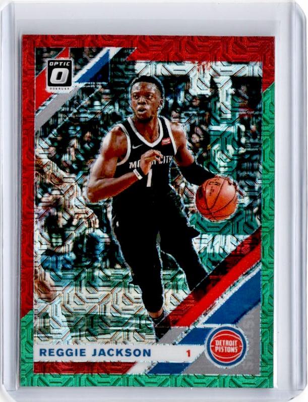 2019-20 Optic REGGIE JACKSON Choice Red Green Prizm #106-Cherry Collectables