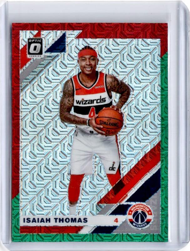 2019-20 Optic ISAIAH THOMAS Choice Red Green Prizm #119-Cherry Collectables