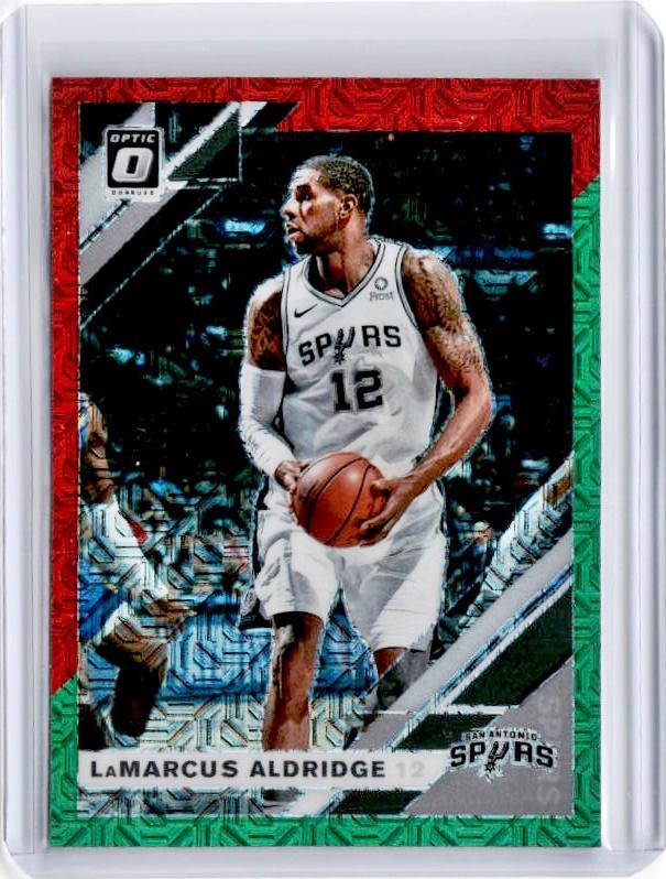 2019-20 Optic LAMARCUS ALDRIDGE Choice Red Green Prizm #147-Cherry Collectables