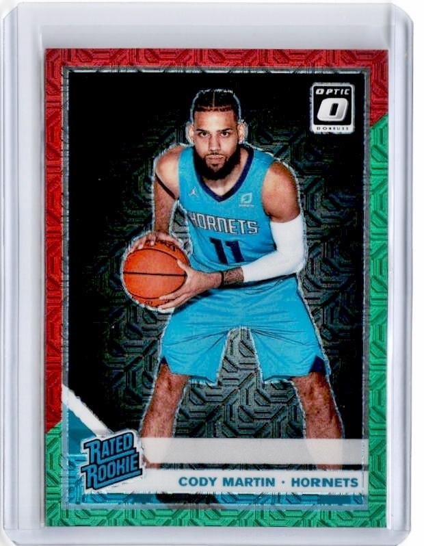 2019-20 Optic CODY MARTIN Rated Rookie Choice Red Green Prizm #181-Cherry Collectables