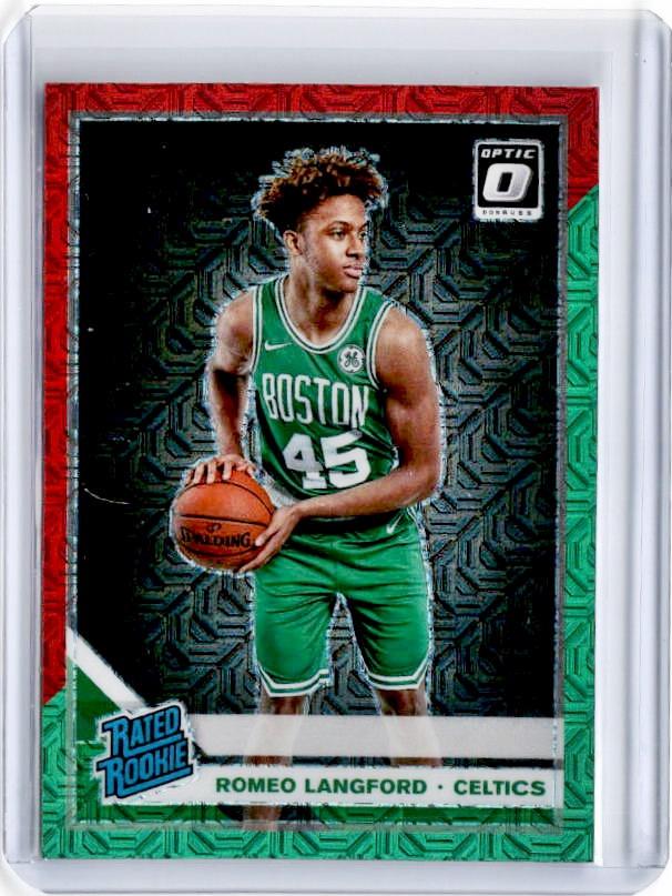 2019-20 Optic ROMEO LANGFORD Rated Rookie Choice Red Green Prizm #182-Cherry Collectables