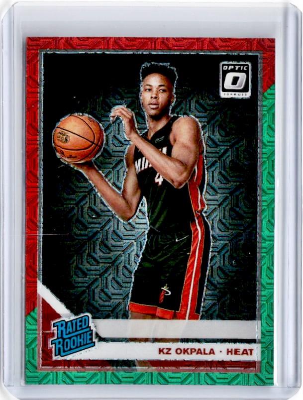 2019-20 Optic KZ OKPALA Rated Rookie Choice Red Green Prizm #189-Cherry Collectables
