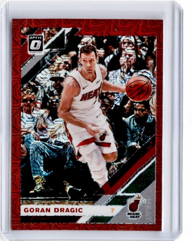 2019-20 Optic GORAN DRAGIC Choice Red Prizm /88 #1-Cherry Collectables