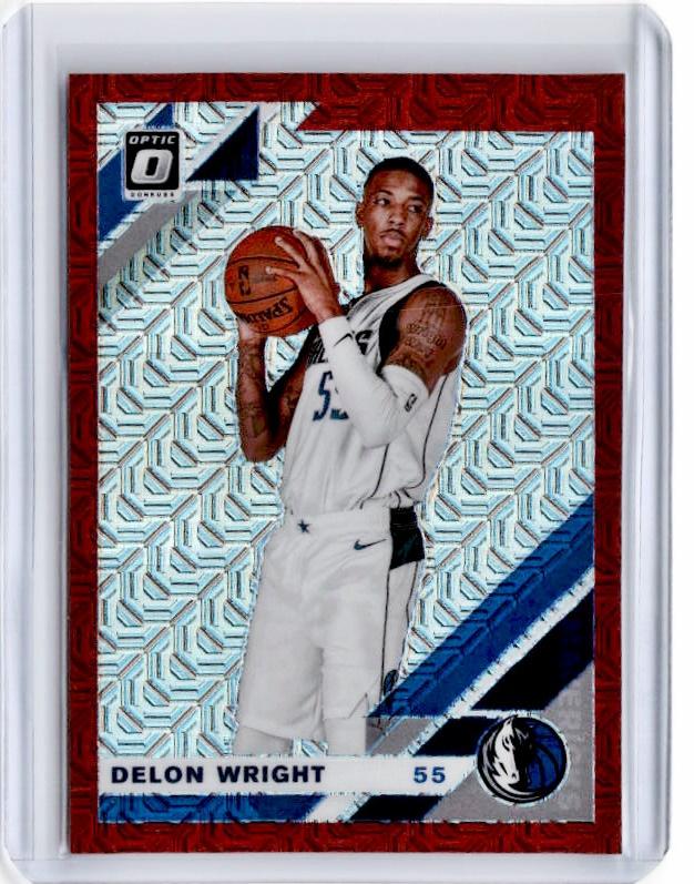 2019-20 Optic DELON WRIGHT Choice Red Prizm /88 #6-Cherry Collectables