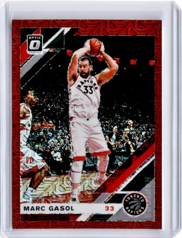 2019-20 Optic MARC GASOL Choice Red Prizm /88 #39-Cherry Collectables