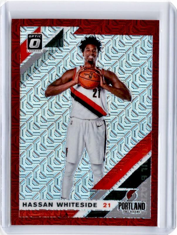 2019-20 Optic HASSAN WHITESIDE Choice Red Prizm /88 #47-Cherry Collectables