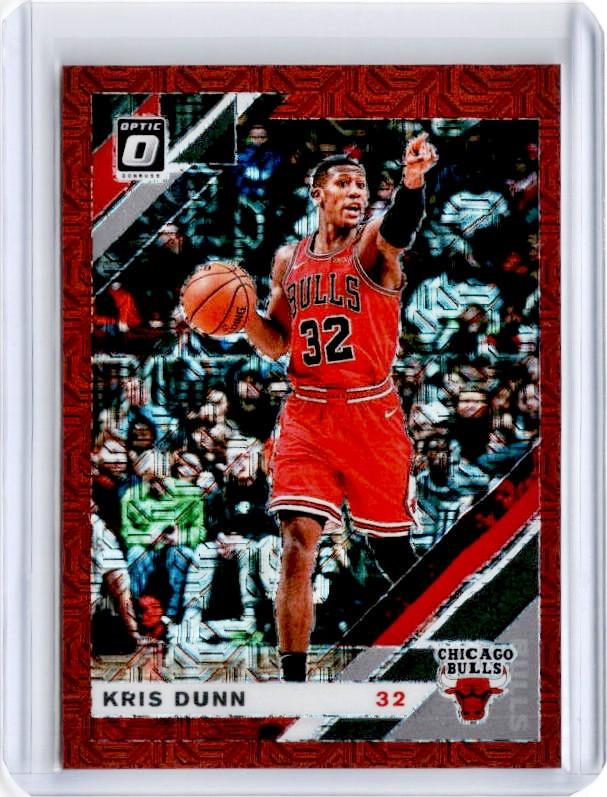 2019-20 Optic KRIS DUNN Choice Red Prizm /88 #54-Cherry Collectables
