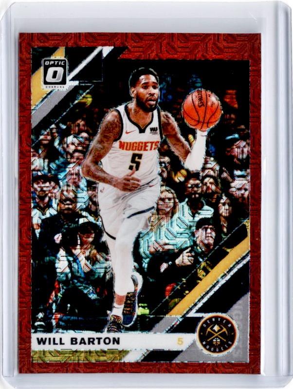 2019-20 Optic WILL BARTON Choice Red Prizm /88 #76-Cherry Collectables