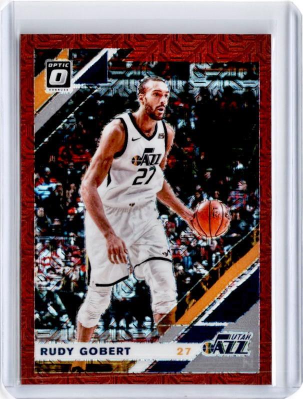 2019-20 Optic RUDY GOBERT Choice Red Prizm /88 #89-Cherry Collectables