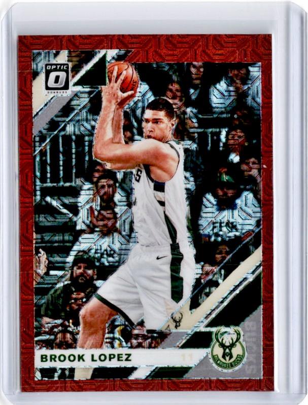 2019-20 Optic BROOK LOPEZ Choice Red Prizm /88 #91-Cherry Collectables