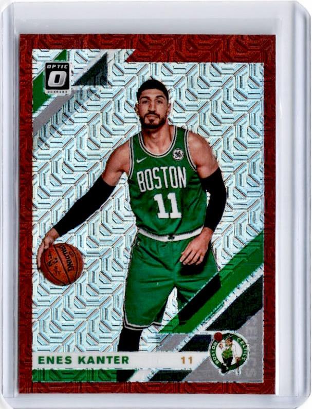 2019-20 Optic ENES KANTER Choice Red Prizm /88 #92-Cherry Collectables