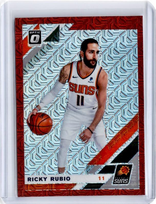 2019-20 Optic RICKY RUBIO Choice Red Prizm /88 #105-Cherry Collectables