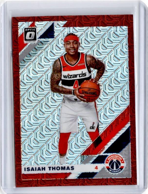 2019-20 Optic ISAIAH THOMAS Choice Red Prizm /88 #119-Cherry Collectables