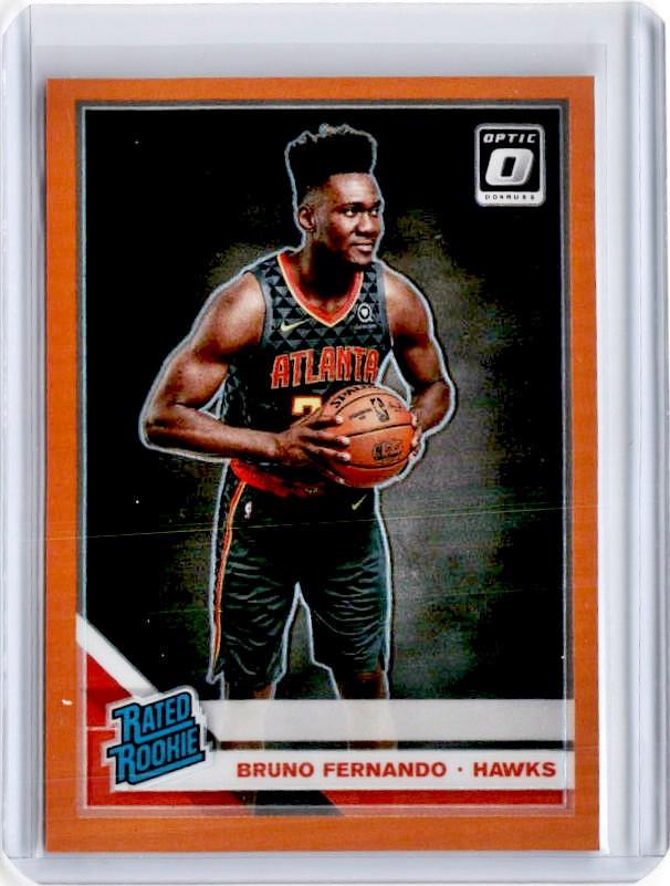 2019-20 Optic BRUNO FERNANDO Rated Rookie Orange Prizm 19/199-Cherry Collectables