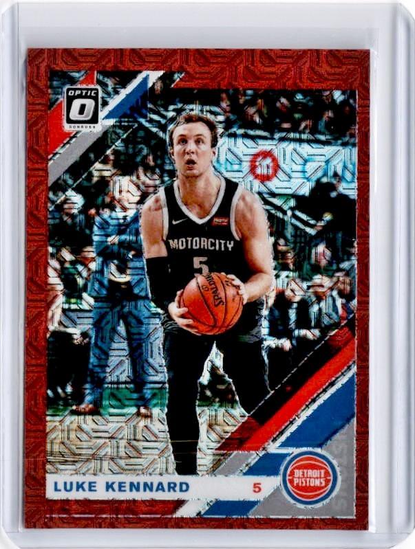 2019-20 Optic LUKE KENNARD Choice Red Prizm /88 #126-Cherry Collectables