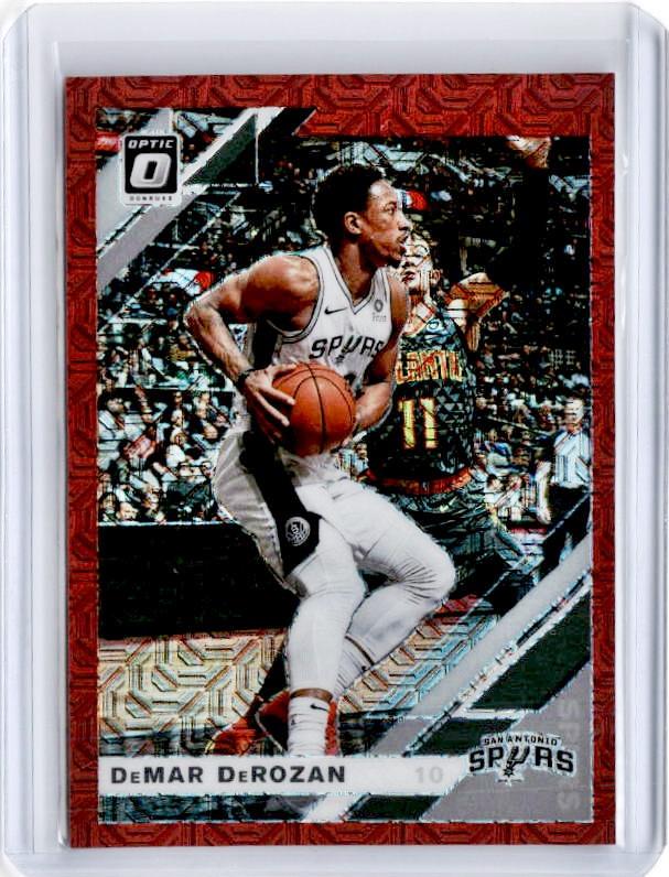 2019-20 Optic DEMAR DEROZAN Choice Red Prizm /88 #127-Cherry Collectables
